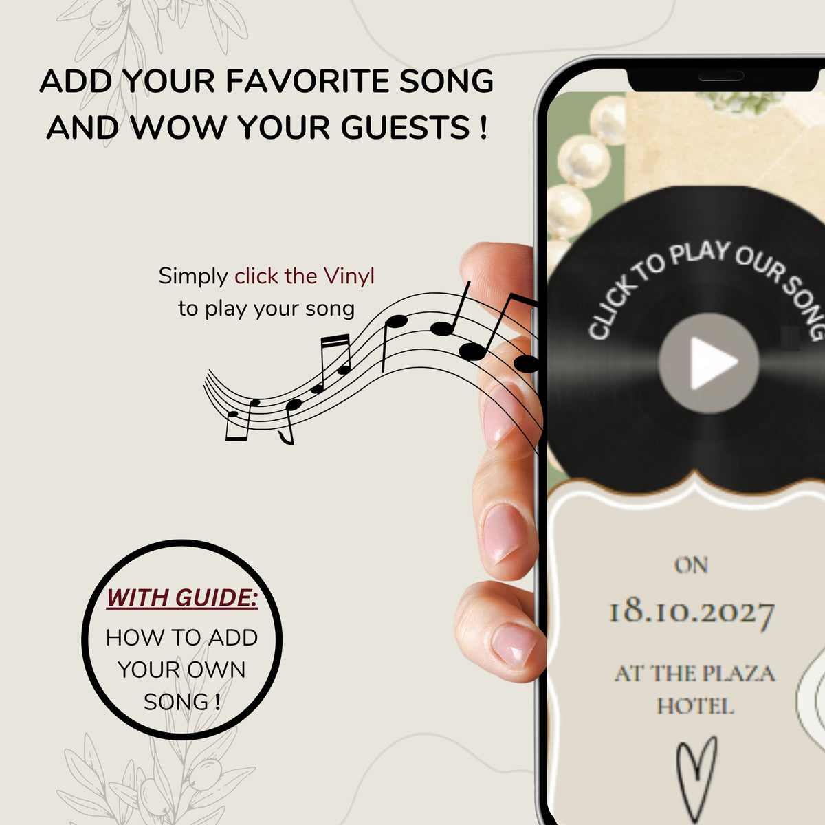 Swan Editable Wedding Website Canva Templates